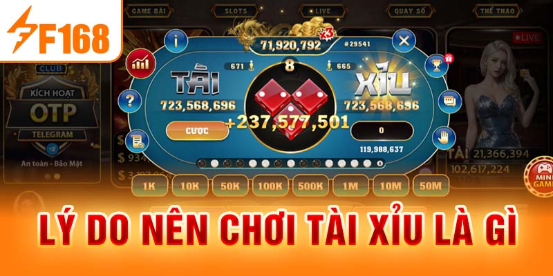 Tài Xỉu Là Gì - Tựa Game Hấp Dẫn Hàng Đầu Tại F168