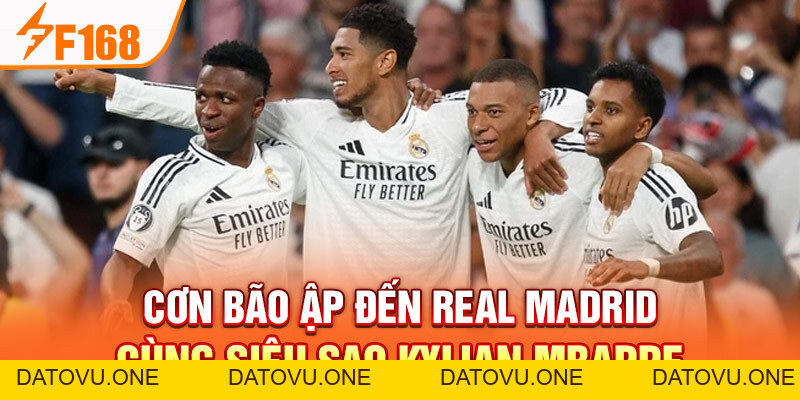 Cơn Bão Ập Đến Real Madrid Cùng Siêu Sao Kylian Mbappe