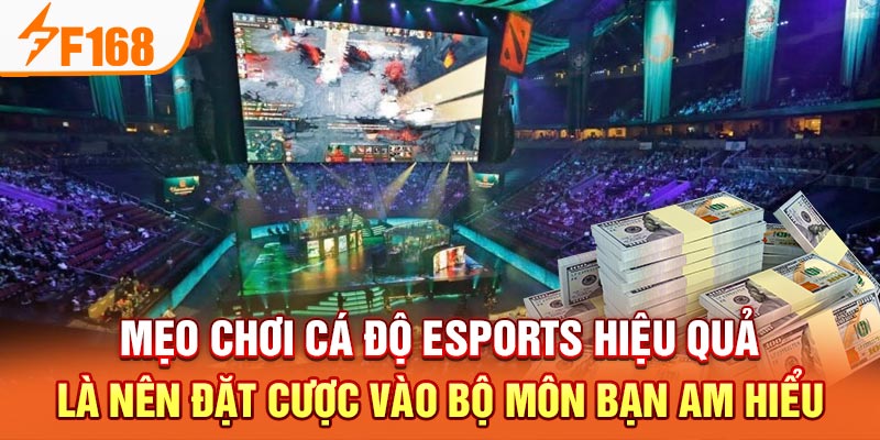 Mẹo chơi cá độ e-sport hấp dẫn nhất tại F168