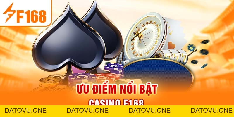 Casino F168 - Giới Thiệu Sảnh Trò Chơi Thưởng Khủng 2026